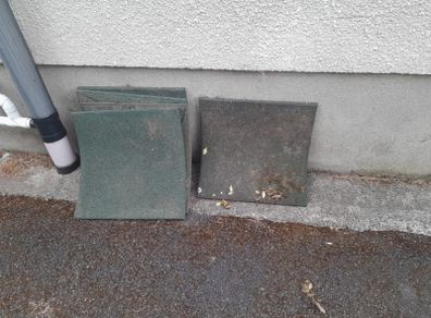 Foam play tiles outdoor