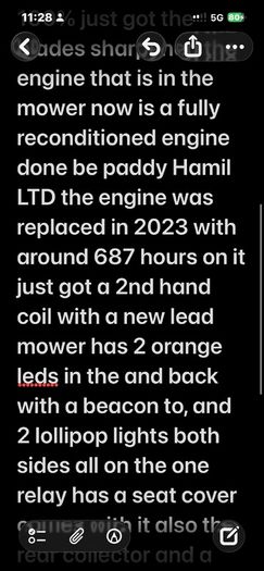ride on lawnmower
