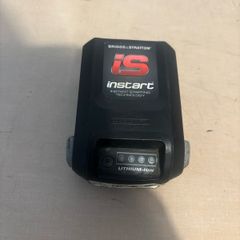 lawnmower battery and charger