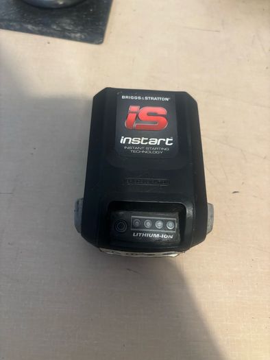 lawnmower battery and charger