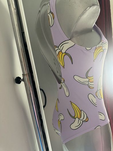 Brand new Primark banana print swimsuit size UK8 EU36 Postage included