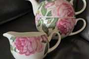 Newbridge Home Rose Collection bone china tea-for-one set and creamer