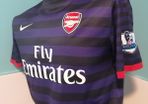 aresnal away Jersey 12/13