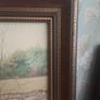 Framed Picture .. Excellent Quality Solid Walnut Frame Image 4