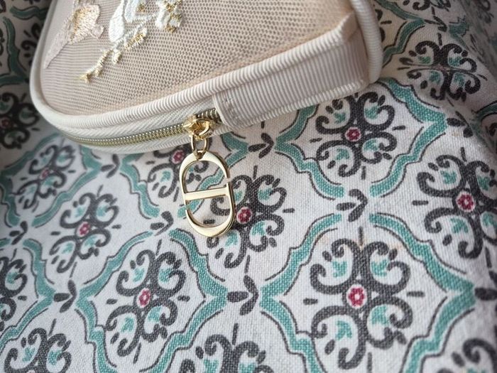 VINTAGE Christian Dior Makeup Bag Jr