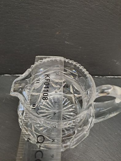 Crystal milk jug or creamer