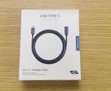 USB C Extension Cable Male to Female Thunderbolt 3 Extension Cable USB 3.1 (10 Gbps) Charging/Sync/ 4K Video/Audio Type C