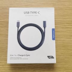 USB C Extension Cable Male to Female Thunderbolt 3 Extension Cable USB 3.1 (10 Gbps) Charging/Sync/ 4K Video/Audio Type C