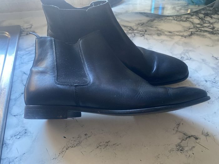 Zara leather boots