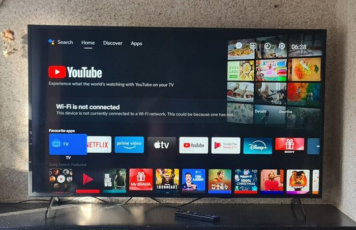 Sony 55" 4K Android Smart TV KD-55XH8096  Excellent Condition