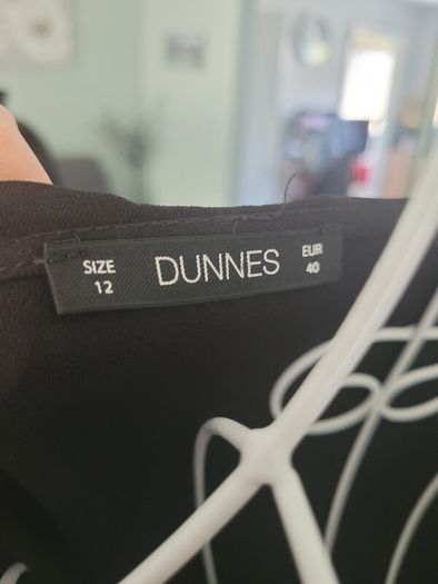 dunnes black blouse