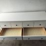 Chest of 8 drawers Hemnes white Image 3