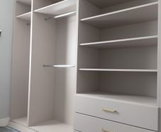 Large walk-in wardrobe