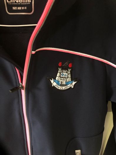 Girls Dublin GAA soft shell jacket