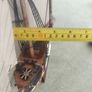 Vintage Classical Ship Model, "Goletta Siglo XIX Image 7