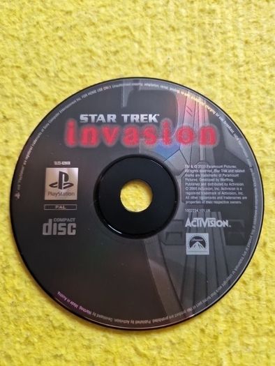 Star Trek Invasion PlayStation1 Ps1 PlayStation2 Ps2 games Original