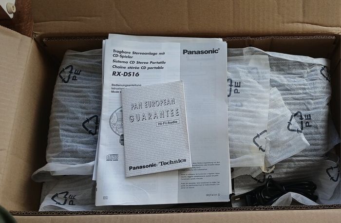 Panasonic RX-DS16 Boombox, Near Mint, Boxed Complete, Fully Working
