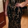 Black / Gold Ornate Sequin Strap Dress BRAND NEW!!! Image 2
