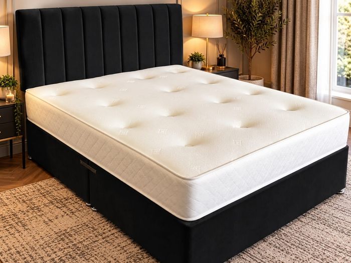 bed and mattress