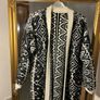 Reversible knitted piece cardigan, a structured jacket, or a coat. Very warm. Image 5