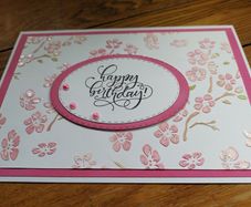 Handmade card - Happy birthday.
