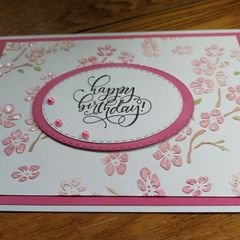 Handmade card - Happy birthday.