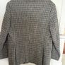 Gents Harris Tweed jacket in a very versatile check colour of grey brown and a little blue IN PERFECT CONDITION Image 7