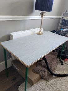 free school desk and cupboard - collection Bray