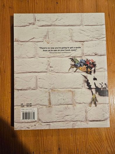 Banksy Wall And Piece.by Street Artist Banksey. First Edition Large Volume Paperback In Good Condition.  See Photos For Same.
