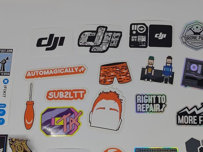 Sticker Packs - LTTStore.com + DJI + iFixIt + Insta360 + More!