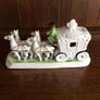 Vintage cinderella carriage ornament horses and carriage Image 2