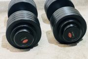 2 X 57.5 Kg Jordan Branded Dumbbells   115kg Total