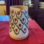 Nicholas Mosse Red Tulip Vintage cylinder jug .7 and a half inches in height Image 10