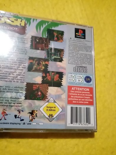 Crash Bandicoot PlayStation 1 Ps1 PlayStation 2 ps2 games Original