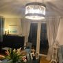 Ceiling Light - Crystal Bars Chrome Image 4