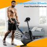 Exercise Bike Fitness Bike Advanced Home Trainer Stationary Bike Adjustable Magnetic Resistance for Home Gym Workout (FREE POSTAGE) Image 5