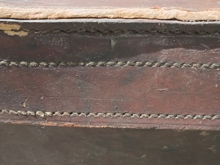 Vintage Leather Suitcase