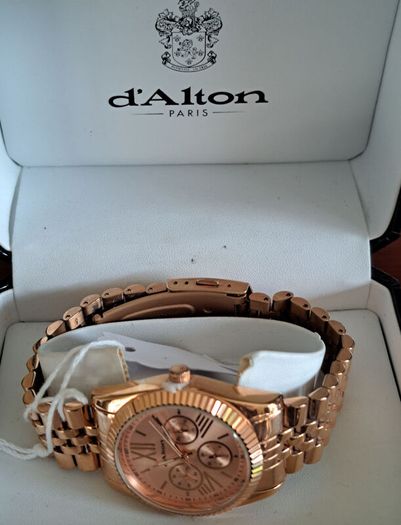 Chronograph Style D'Alton of Paris - New Gents Wristwatch