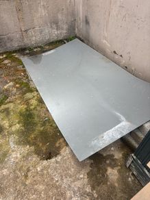 Sheet of 8 x 4 galvanise
