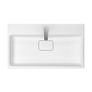 Cersanit Virgo Vanity Unit White Gloss 80cm (cabinet + Washbasin) Image 3