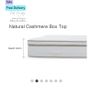 Double 4ft6 Box Top Mattress- Natural cashmere Image 2