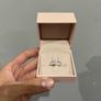 0.50ct Natural Diamond Ring 14k White Gold Ring Image 6