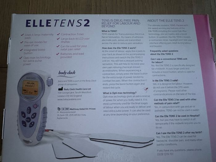 Elle Tens 2 Unit opened but unused