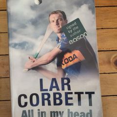 Lar Corbett, All In My Head, The Autobiography, SIGNED COPY