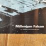 1982 Misspelt Star Wars Millennium Falcon Poster. Image 2