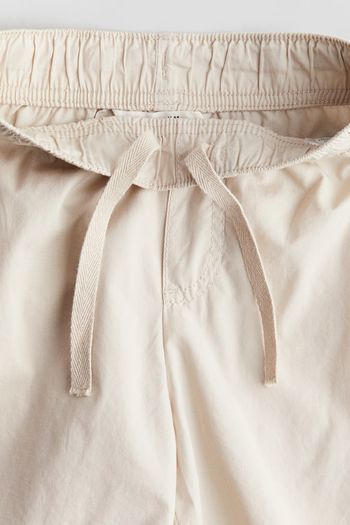 h &m Cotton pull-on shorts ligh beige 11-12 years