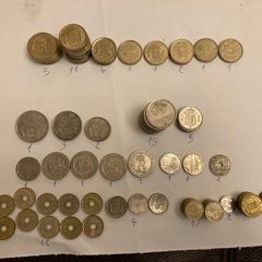 Spain.  Pesetas coin Lot