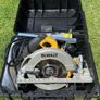 DeWALT110V Circular Saw & Guide Rail Image 2