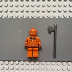 lego Indiana jones iaj016 Ugha Warrior without Hair minifigure