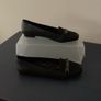 NEXT Slip On Shoes Chain Detail Size 41 NEW Black Image 3